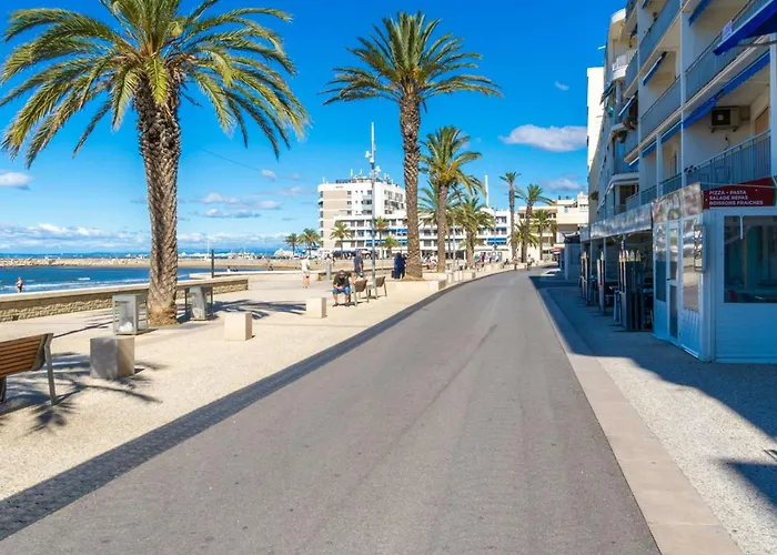2p Avec Terrasse, Garage, 250m Plage, 4 Pers, Wifi Optionnel - Fr-1-307-165 *